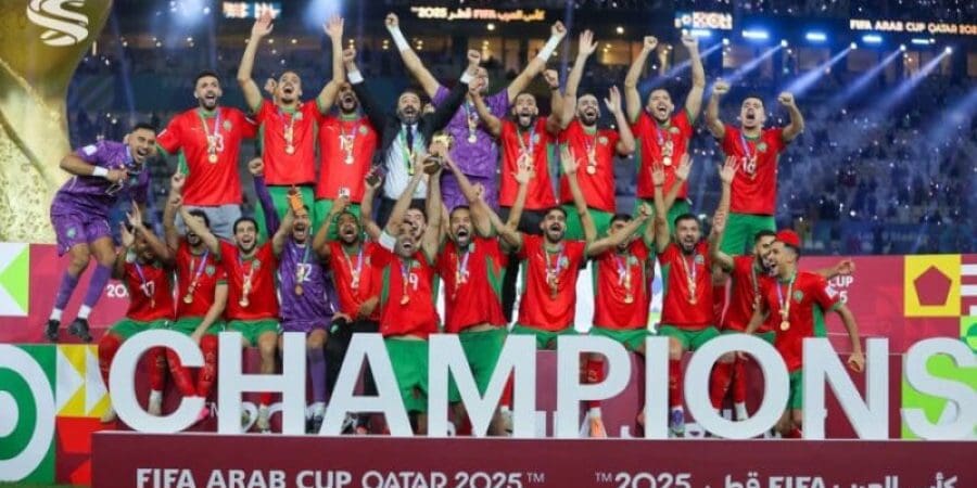 المغرب يتوّج بطلًا لكأس العرب 2025