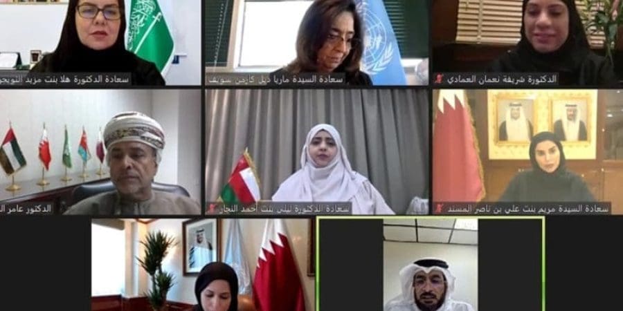 مسؤولون خليجيون يناقشون تأثير كورونا على الأسرة في المنطقة (الجزيرة)