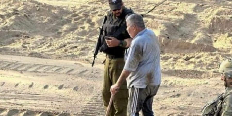 صورة للفلسطيني الذي قتله الاحتلال أثناء نزوحه