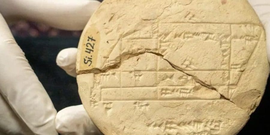 اللوح الطيني الغامض يعتبر أقدم نموذج معروف حتى اليوم للهندسة التطبيقية