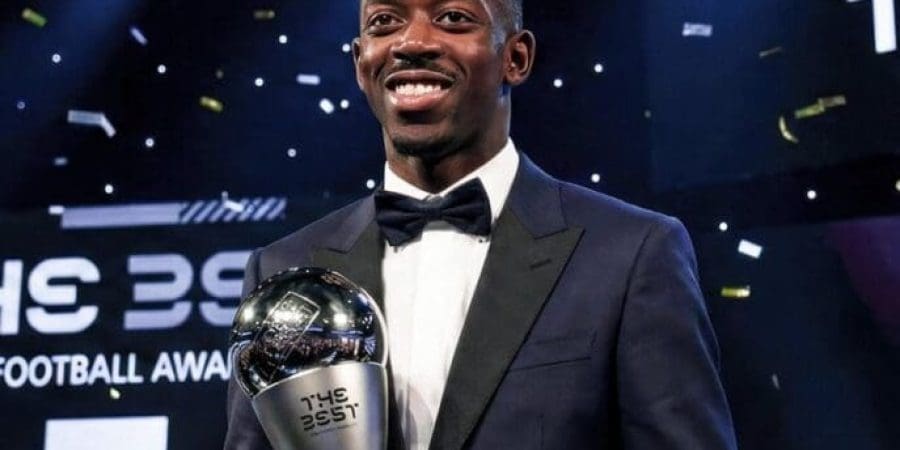 عثمان ديمبلي يتوج بجائزة The Best