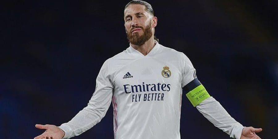 مدافع ريال مدريد سيرجي راموس