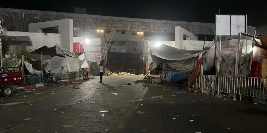 من مستشفى الشفاء في غزة (أرشيفية- فرانس برس).