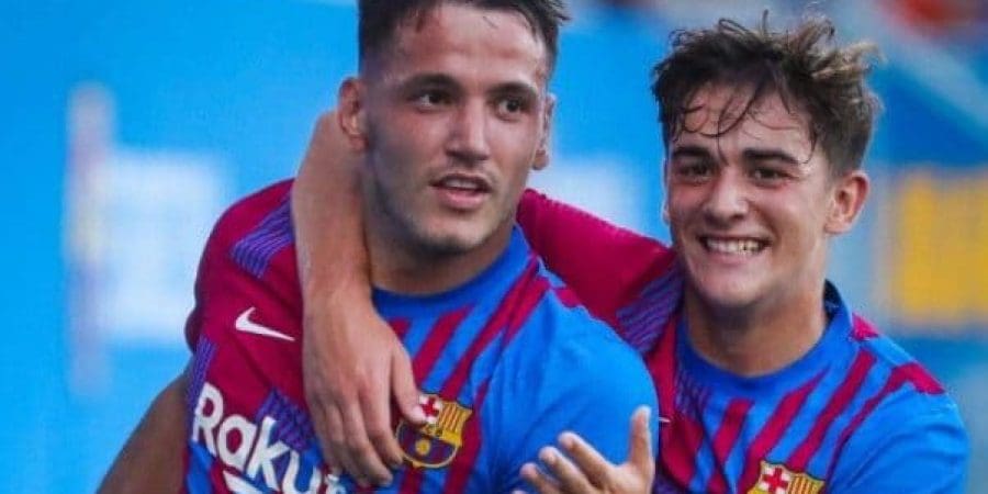 شهدت المباراة تألق عدد من لاعبي برشلونة الصغار.