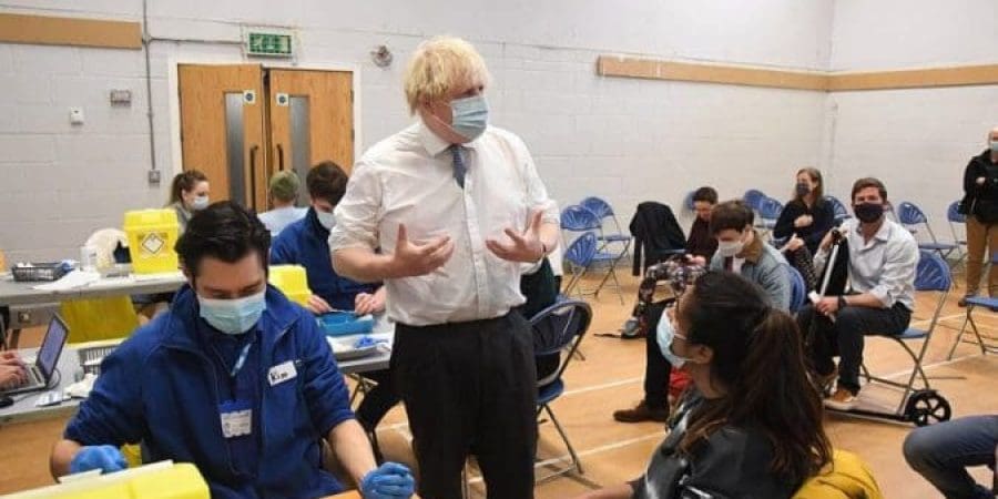 رئيس الوزراء البريطاني بوريس جونسون