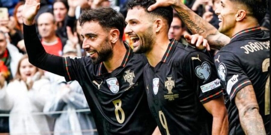 فرحة برتغالية بالفوز