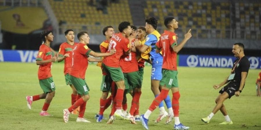 فرحة نجوم المغرب بالفوز والتأهل