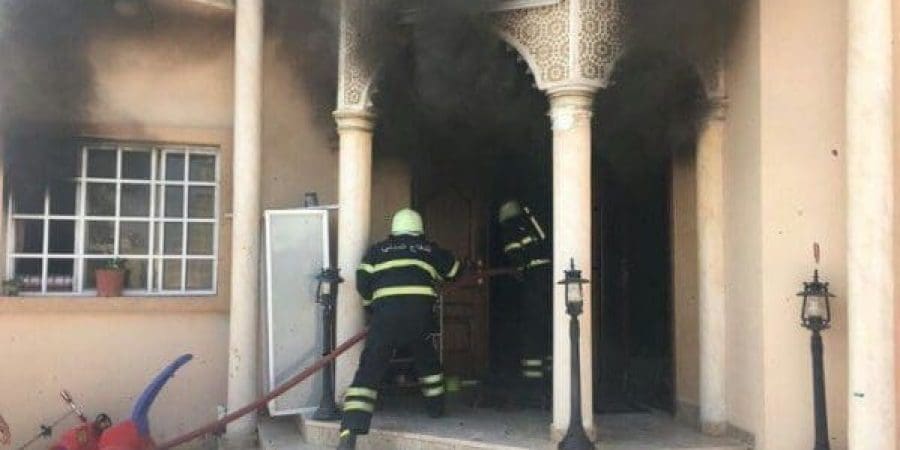 حريق منزل | أرشيف التأمل