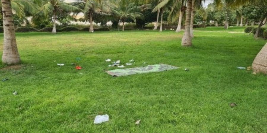 عقوبة ترك المخلفات لا تقل عن 100 ريال