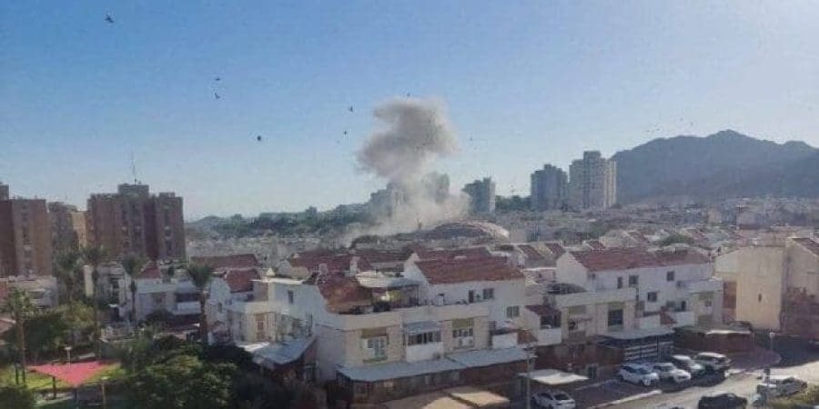 دمار في مدرسة بإيلات إثر انفجار طائرة مسيرة حوثية
