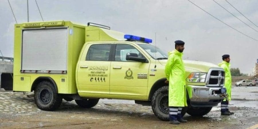 الدفاع المدني والإسعاف بمحافظة #الداخلية
