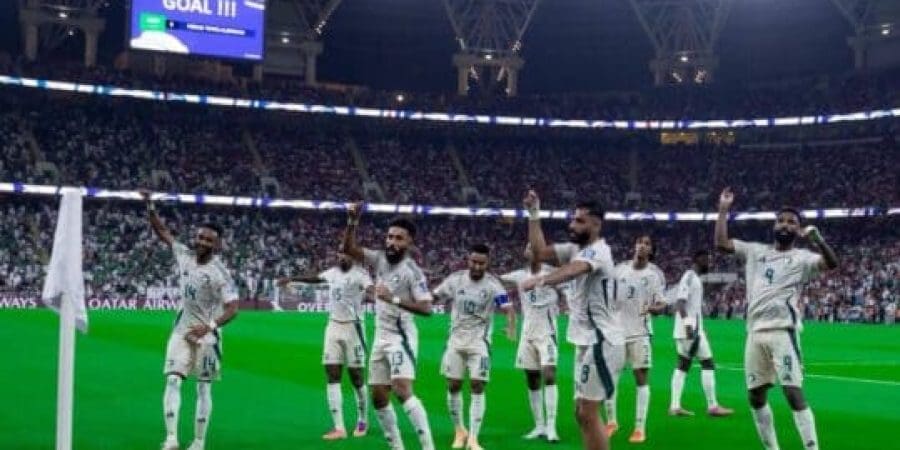 فرحة سعودية بالفوز