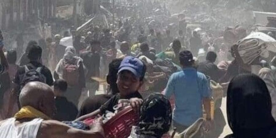 صورة مباشرة من مسلسل النزوح الذي لا يتوقف في غزة