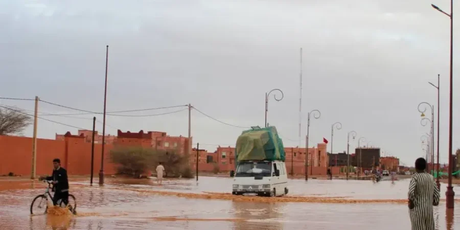 فيضانات وسيول اجتاحت مناطق جنوب شرقي المغرب