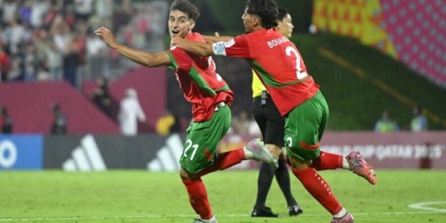 فرحة مغربية بالفوز الكبير