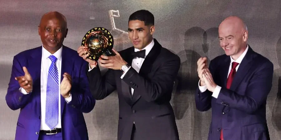 أشرف حكيمي أفضل لاعب إفريقي