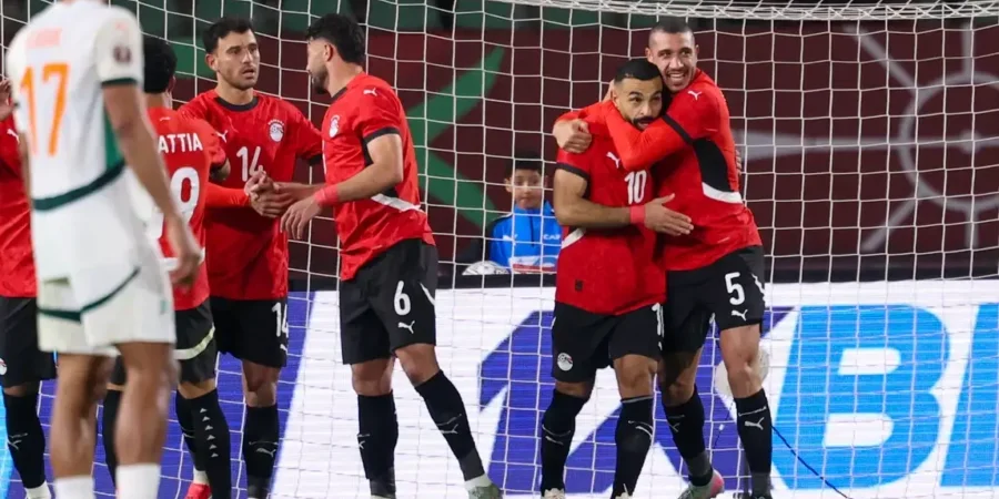 فرحة مصرية بالهدف الثالث