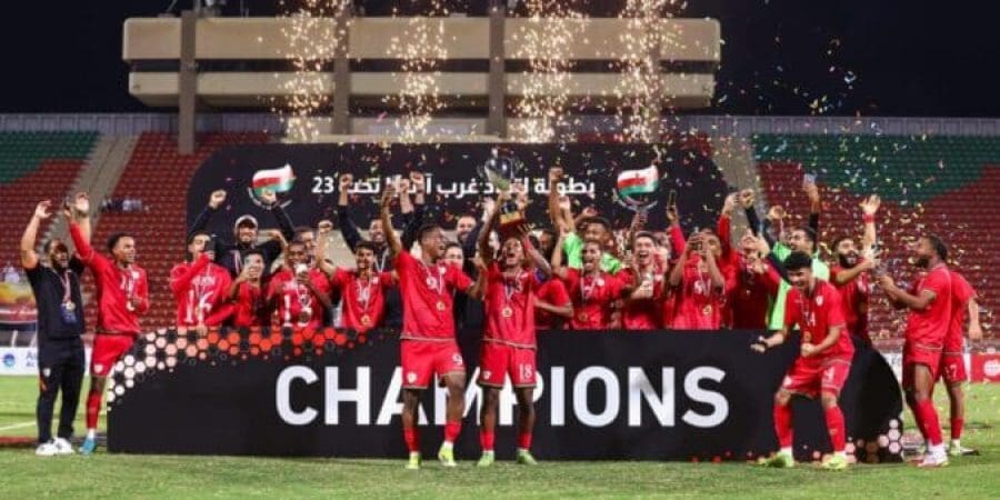 منتخبنا الأولمبي يتوج بطلاً لبطولة غرب آسيا
