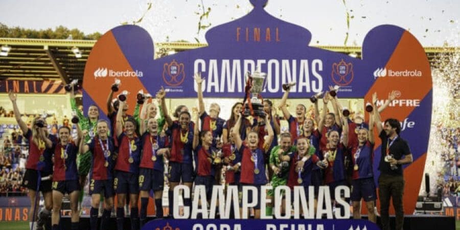 سيدات برشلونة يتوجن بلقب كأس إسبانيا