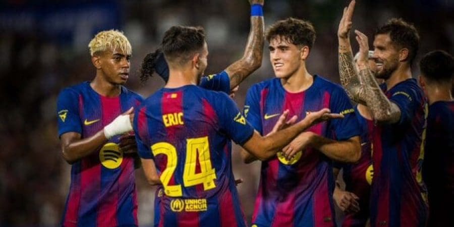 فرحة نجوم البرشا بالفوز