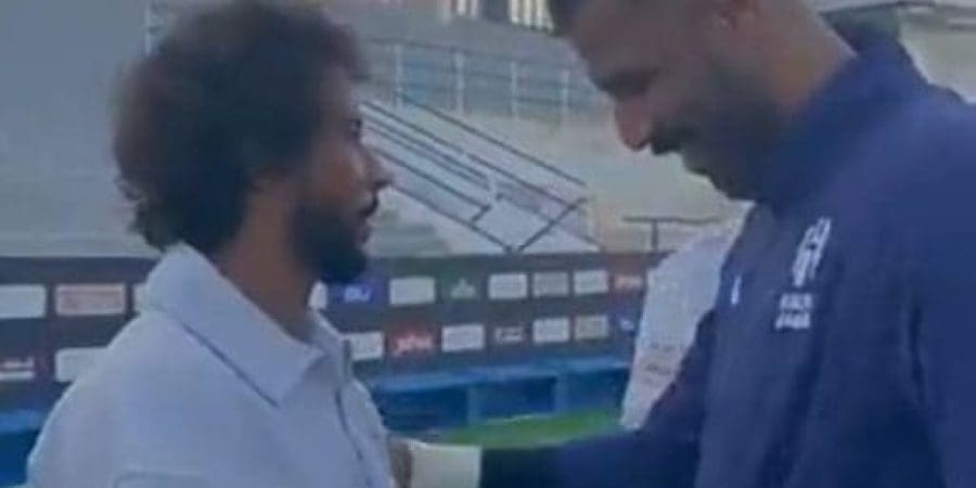 محمد العويس مع ياسر الشهراني