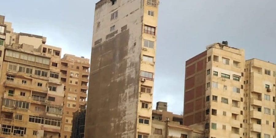 مبنى شبيه بشاشة LCD