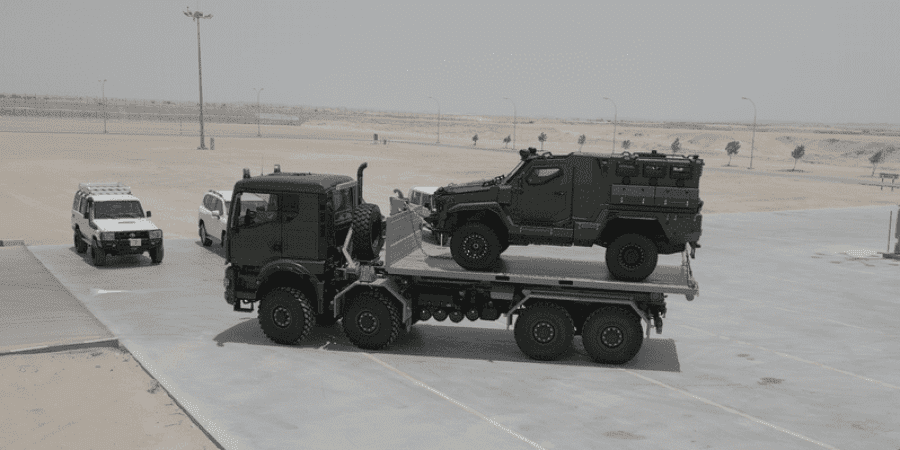 كروة للسيارات تطلق مركبة جديدة للنقل اللوجيستي والعسكري