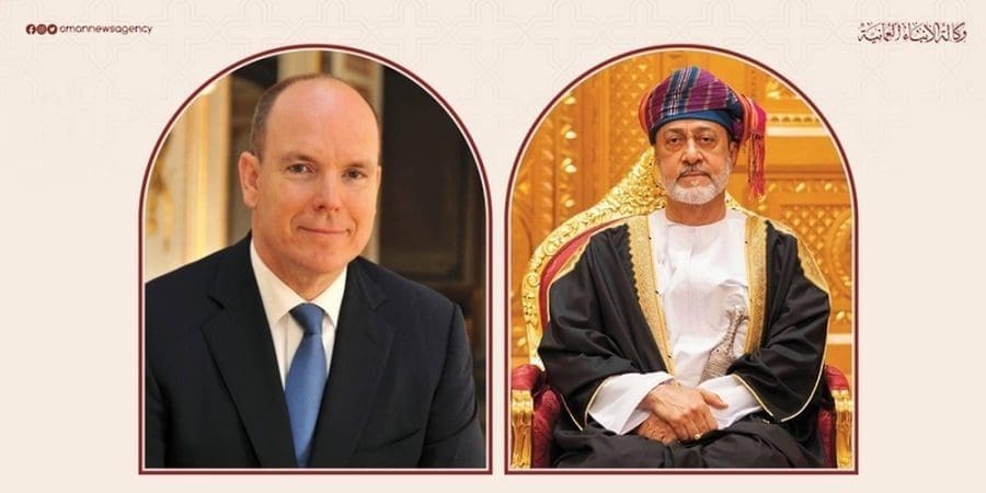 جلالة السُّلطان المعظّم يهنئ أمير موناكو