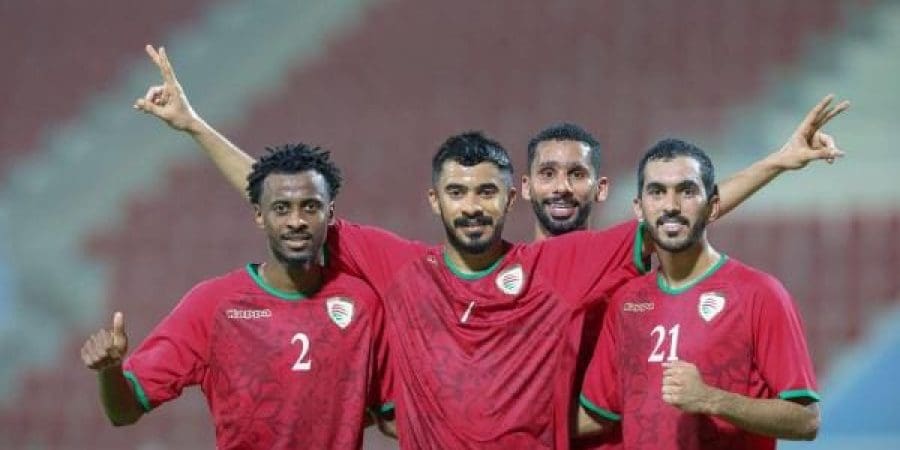 فرحة لاعبي منتخبنا الوطني بالرباعية