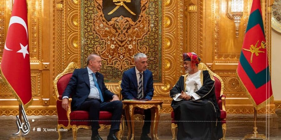 جلالة السلطان والرئيس التركي يستعرضان عددًا من الموضوعات السياسية والدبلوماسية والاقتصادية