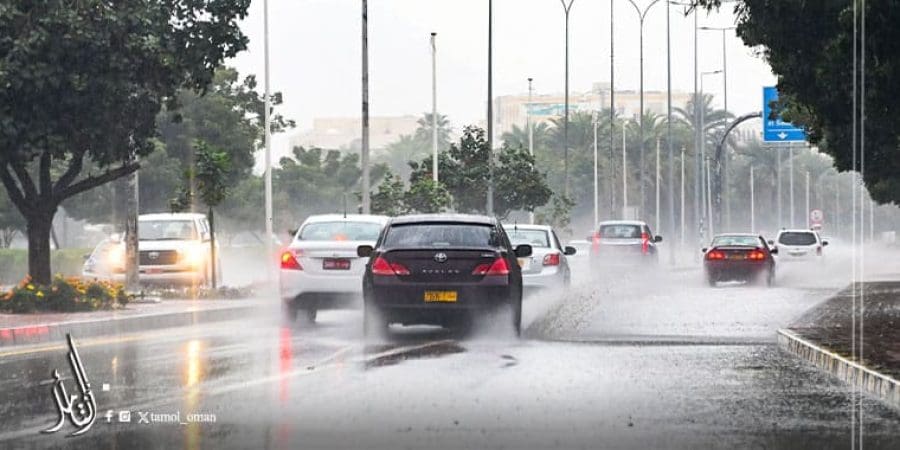 هطول أمطار متفرقة على أجزاء من محافظة مسقط