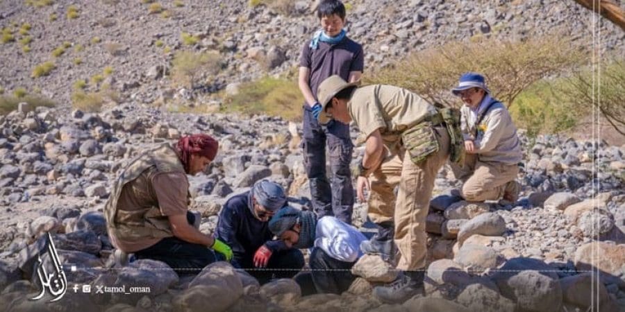 اكتشافات أثرية في مواقع وادي تنوف والغبرة بولاية نزوى