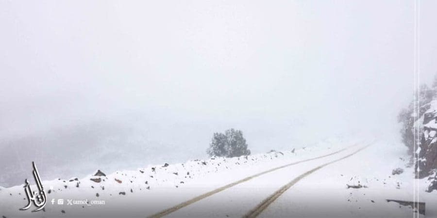 سلطنة عمان تتأثر بكتلة هوائية باردة