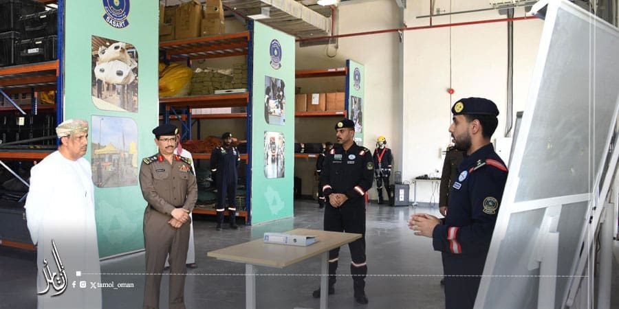 بحث التعاون المشترك في مجال الدفاع المدني بين سلطنة عُمان والسعودية