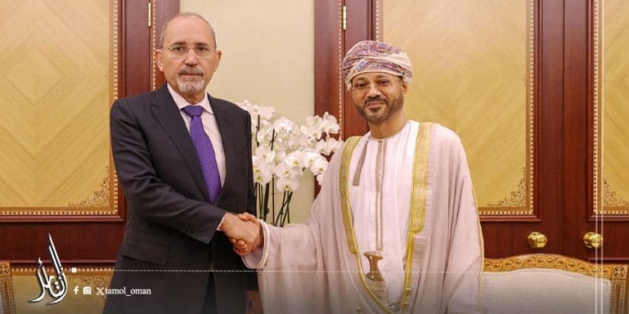 وزير الخارجية يستقبل نظيره الأردني