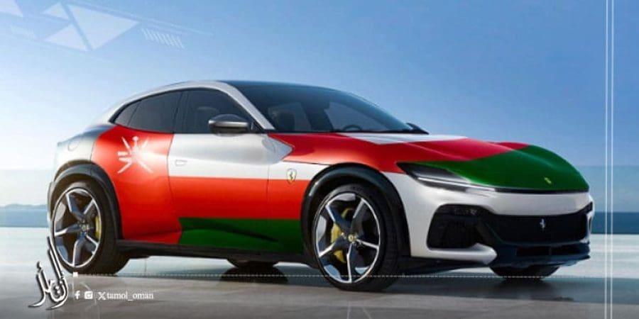 ضوابط وضع الملصقات على المركبات بمناسبة اليوم الوطني العُماني