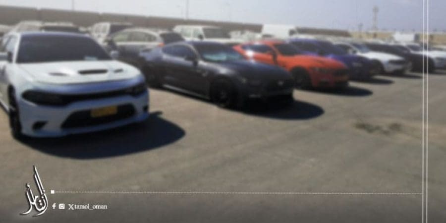 الشرطة تضبط 9 مركبات في المعبيلة بالجرم المشهود