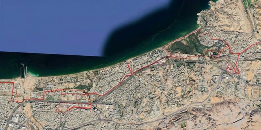 غلق جزئي للحركة المرورية أثناء إقامة ماراثون مسقط 2026م