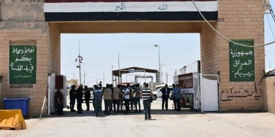 منفذ الشلامجة الحدودي إلى مدينة البصرة