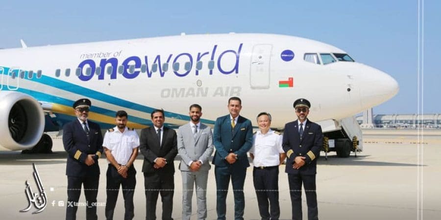 الطيران العُماني يستقبل طائرته الجديدة "بوينج 373"