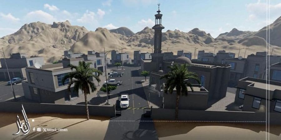 قرية الصيادين برأس مدركة بولاية الدقم