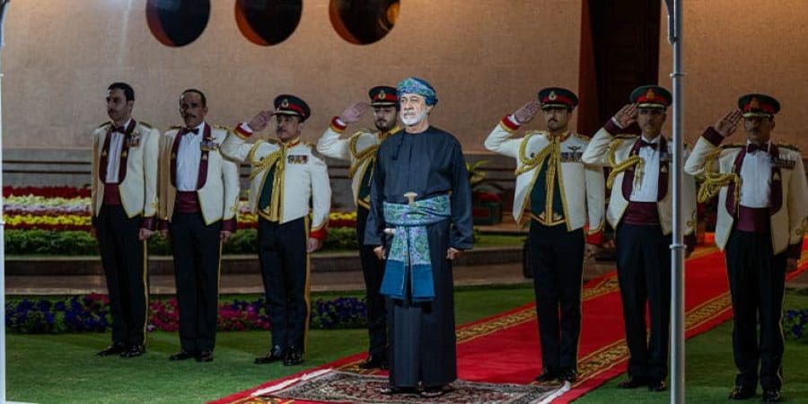 جلالةُ السُّلطان المُعظّم القائدُ الأعلى يُقيم حفلَ عشاءٍ بقصر العلم العامر