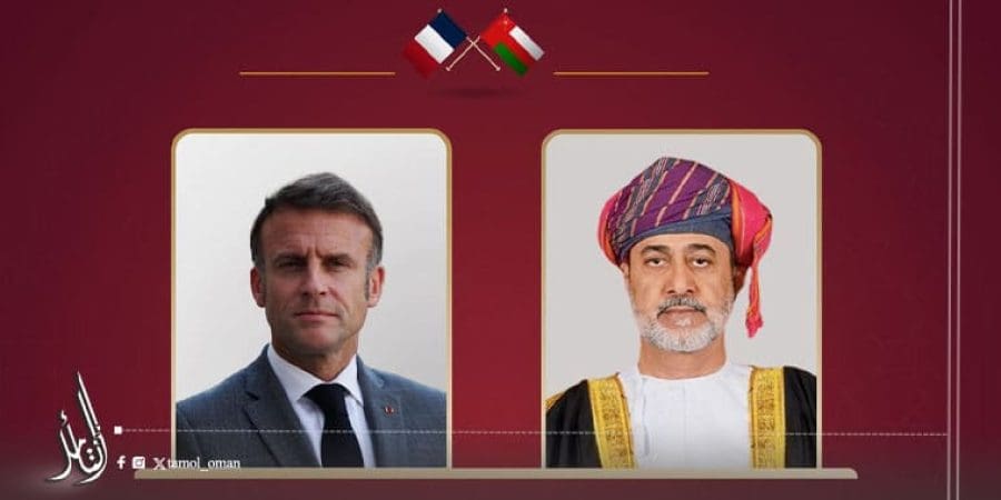 جلالة السلطان المعظم يتلقى رسالة خطية من الرئيس الفرنسي