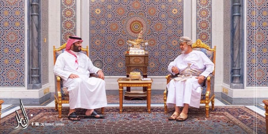 جلالة السلطان المعظم يبعث رسالة خطية إلى ولي العهد السعودي