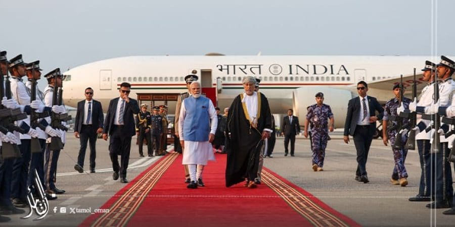 رئيس وزراء الهند يبدأ زيارة رسمية لسلطنة عمان