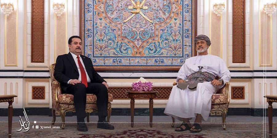 جلالة السلطان يقيم مأدبة عشاء تكريمًا لرئيس الوزراء العراقي